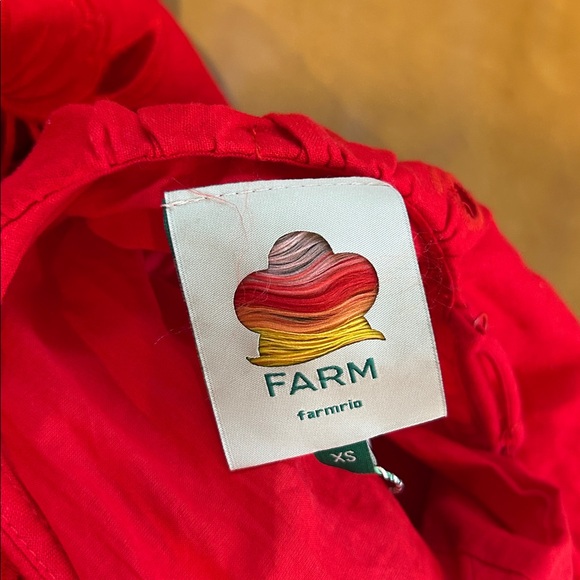 FARM RIO Red Flowers Richelieu Sleeveless Maxi Dress - Picture 7 of 13